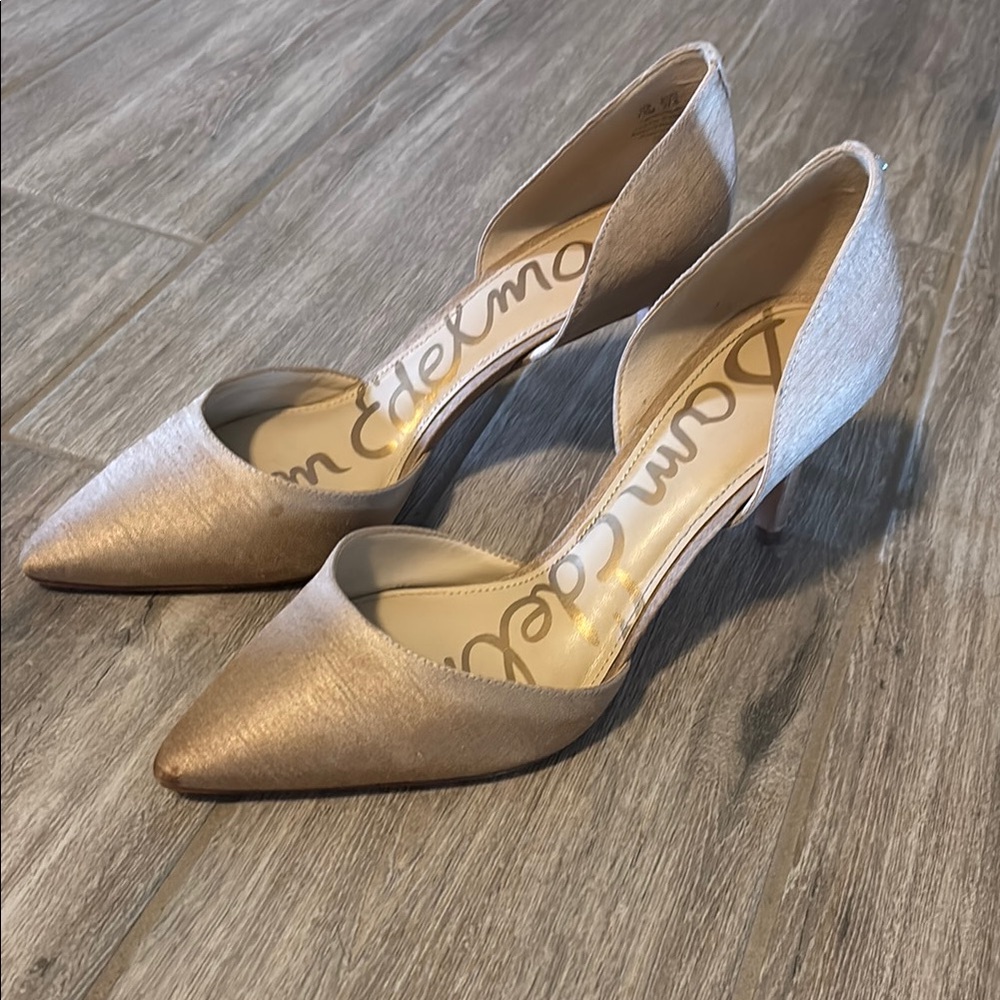 Sam Edelman Gold Heels